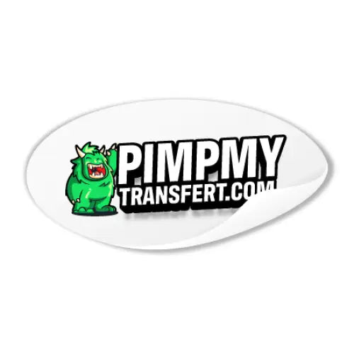 Sticker oval - Pimpmytransfert