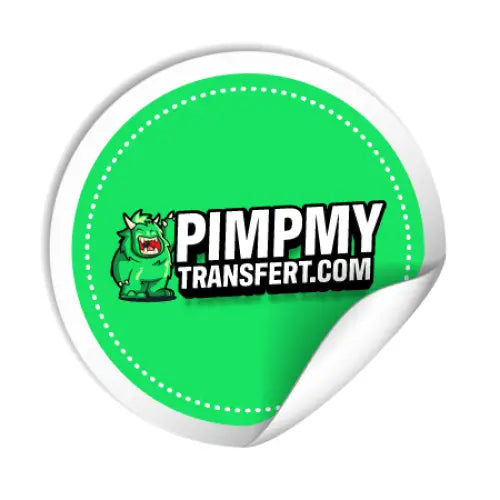 Sticker rond - Pimpmytransfert