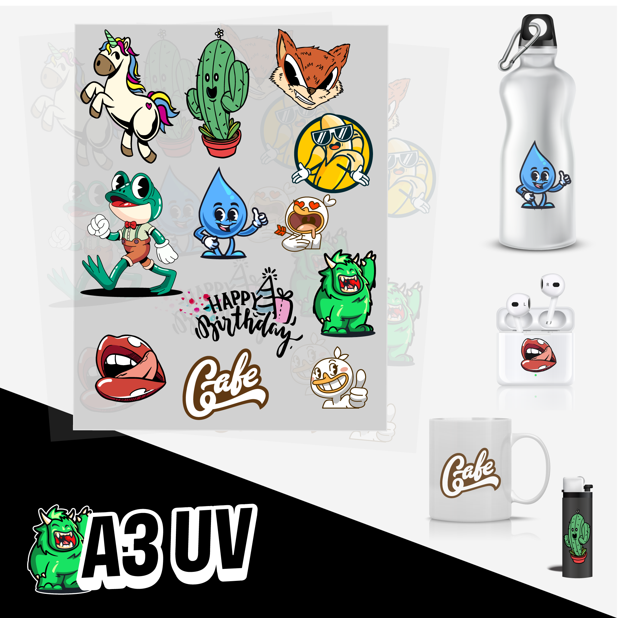 DTF UV A3 |27 x 40 cm